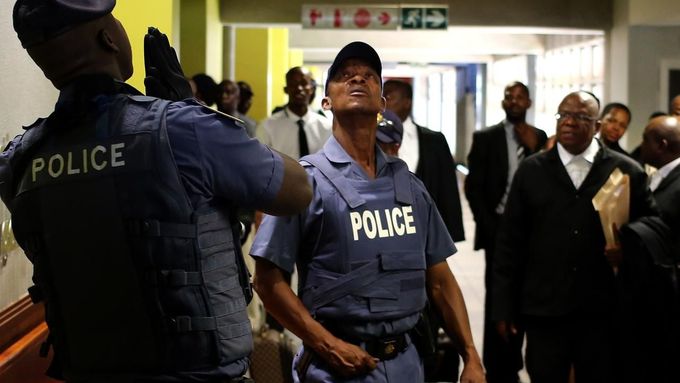Jihoafričtí policisté (ilustrační foto)