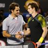 Australian Open: Roger Federer a Andy Murray