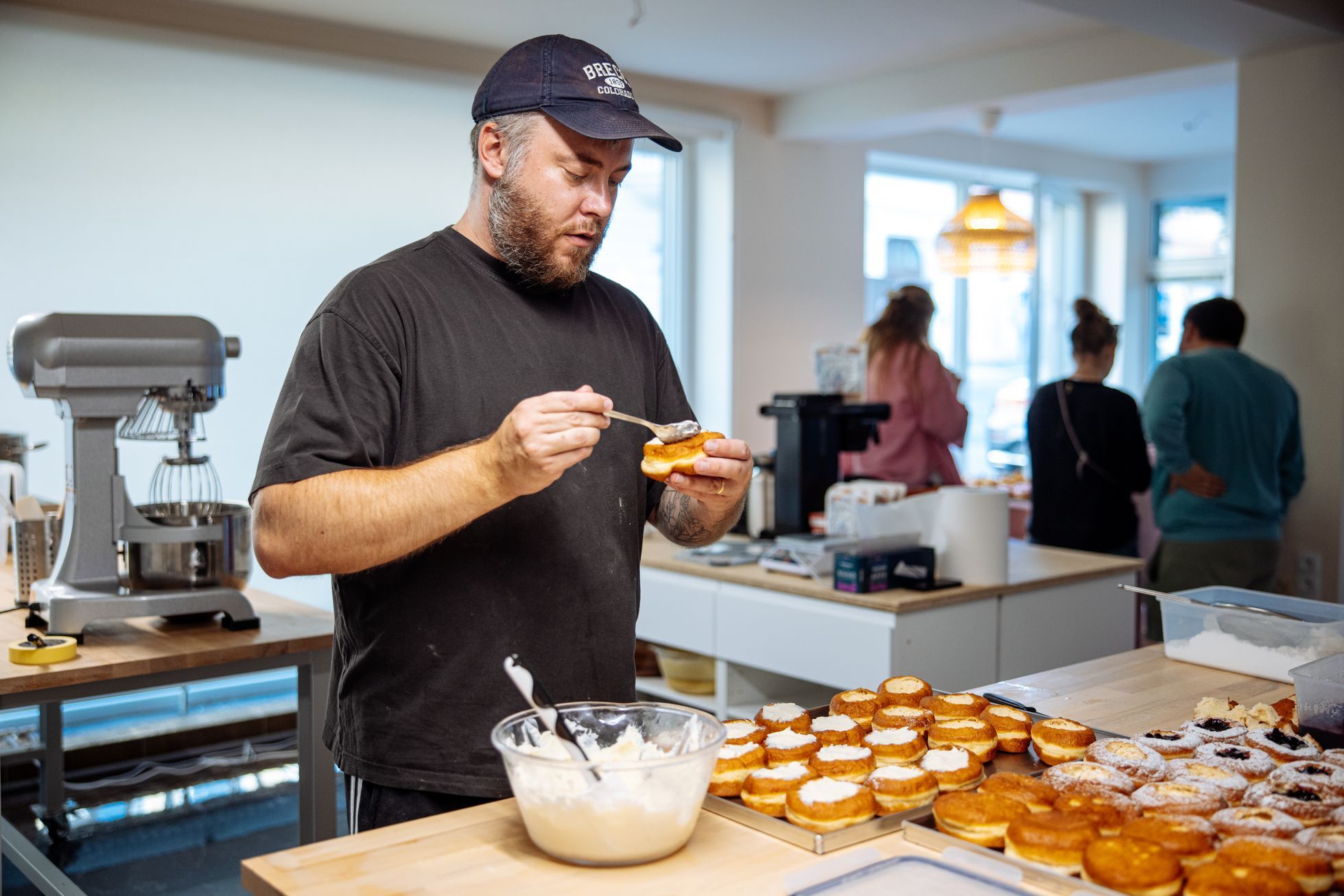 Kobliha, podnik, pečivo, sladké, koblihy, pekárna, cukrárna, Praha, Vršovice, Brno