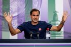 "Musí přijít mediální revoluce, mladí trpí." Federer se překvapivě zastal Ósakaové