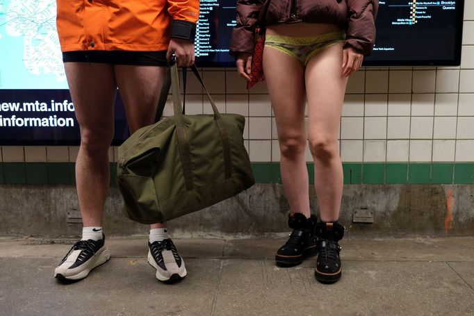 No Pants Subway Ride