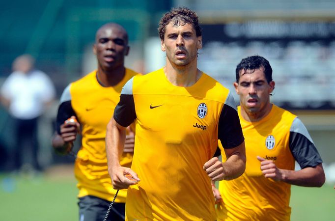 Fernando Llorente na tréninku Juventusu (2013)