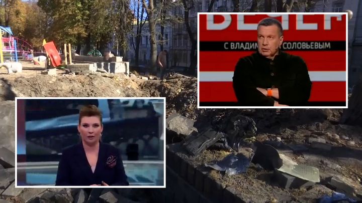 Rusové se radují z útoků na Ukrajinu. Televize vysílají až absurdní oslavy násilí; Zdroj foto: Jakub Zuzánek