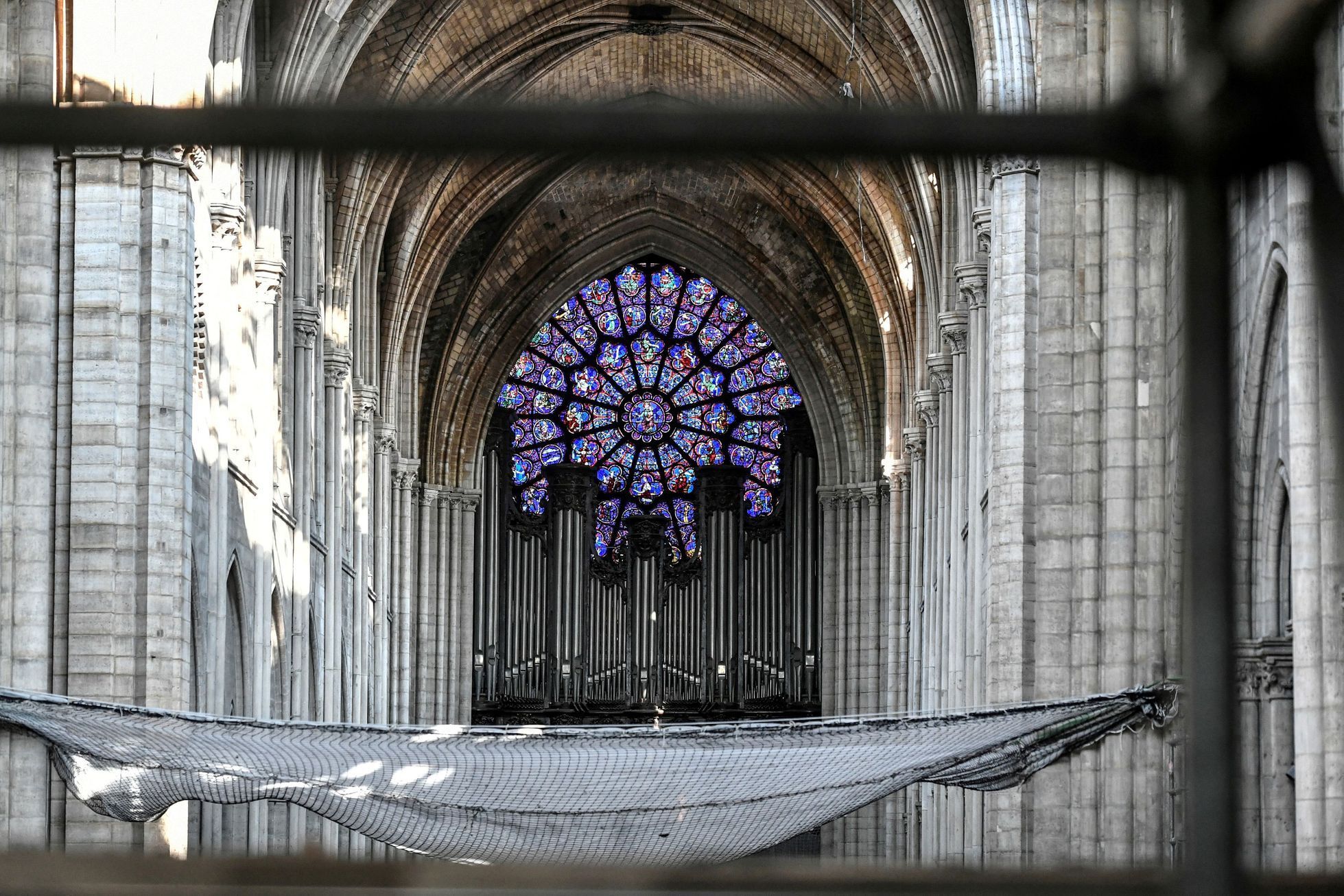 notre dame, paříž, varhany