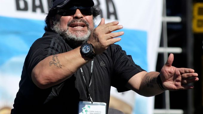 FOTO Maradona Argentincům nepomohl. Maraton vyhrál Berdych