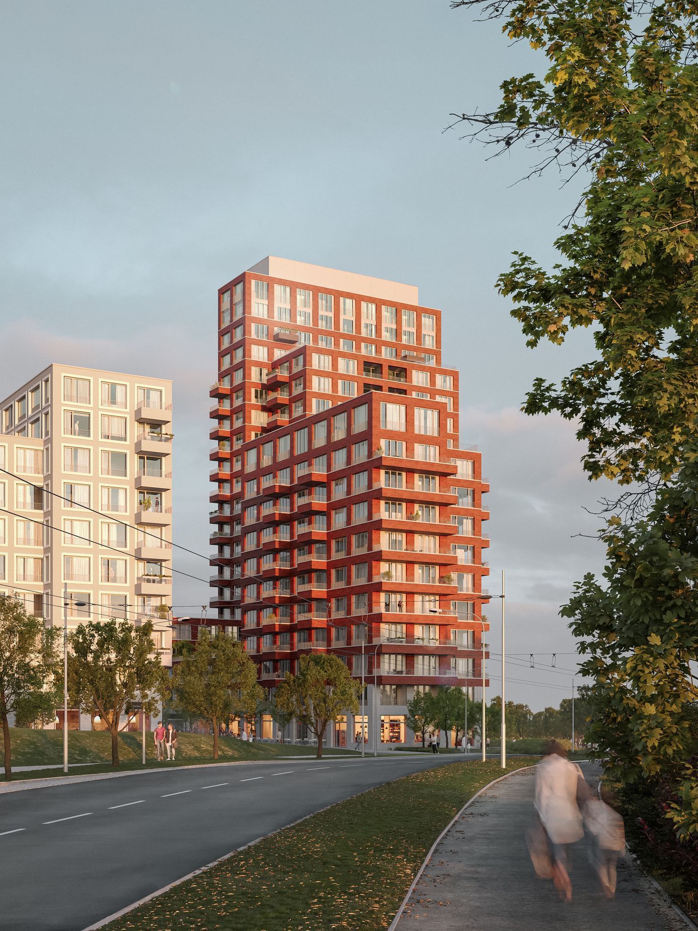 brixx, brno, komplex, byty, bydlení, práce