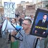 Ukrajina, protest, zákon, Zelenský