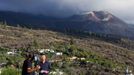 Záběr z fotoreportáže ukazující ostrov La Palma, který patří do souostroví Kanárské ostrovy, rok po erupci sopky Cumbre Vieja.