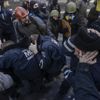 Ukrajina - protesty - 18. 2. - oříznuto jen pro galerii