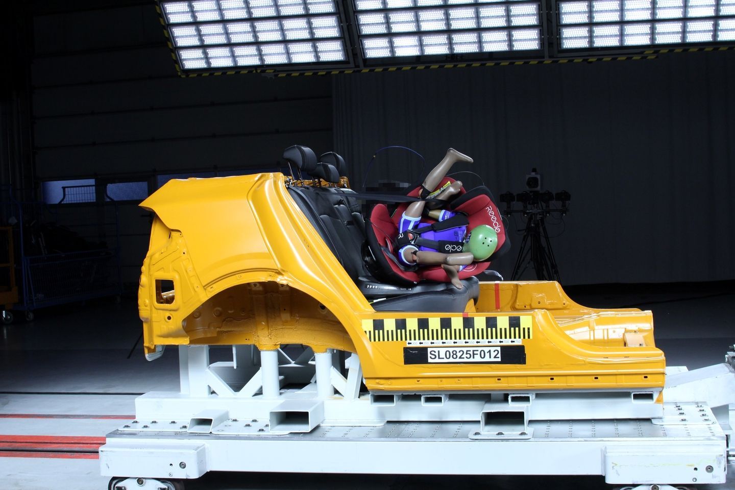 test dětských sedaček