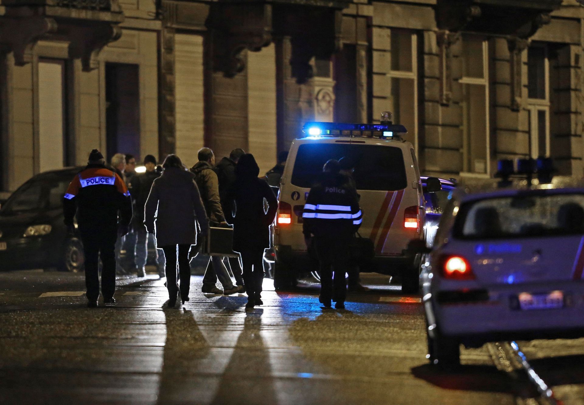 Belgie - Verviers - zásah policie