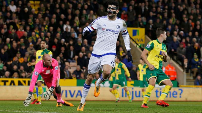 Diego Costa je symbolem obrození Chelsea. Za posledních deset zápasů vstřelil osm branek a na další čtyři přihrál. Pod Mourinhem měl bilanci 3+2 za 14 utkání.