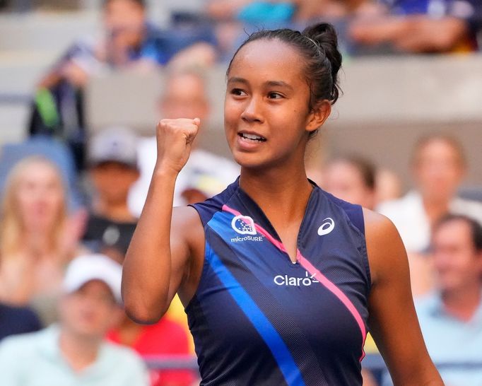 US Open 2021, čtvrtfinále, Leylah Fernandezová