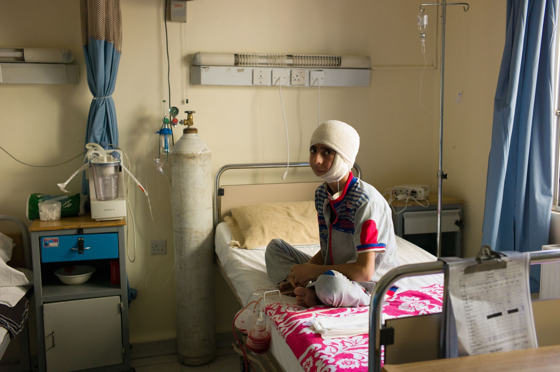 Jordánsko - syrští uprchlíci - Lékaři bez hranic
