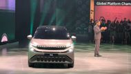 Škoda Epiq koncept na sobotní premiéře v Mnichově.