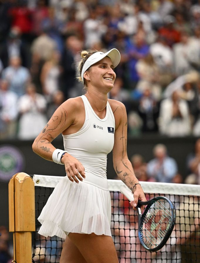 Markéta Vondroušová, Wimbledon 2023, semifinále