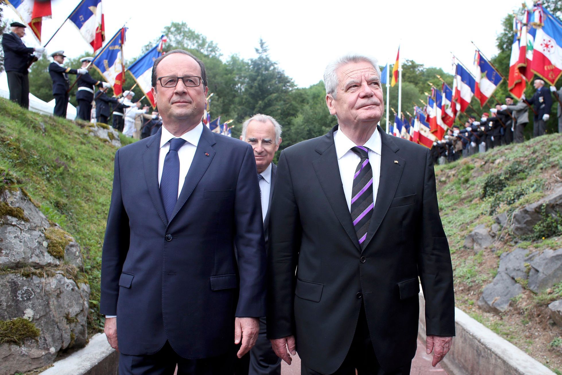 Hollande a Gauck si připomněli začátek 1. světové války
