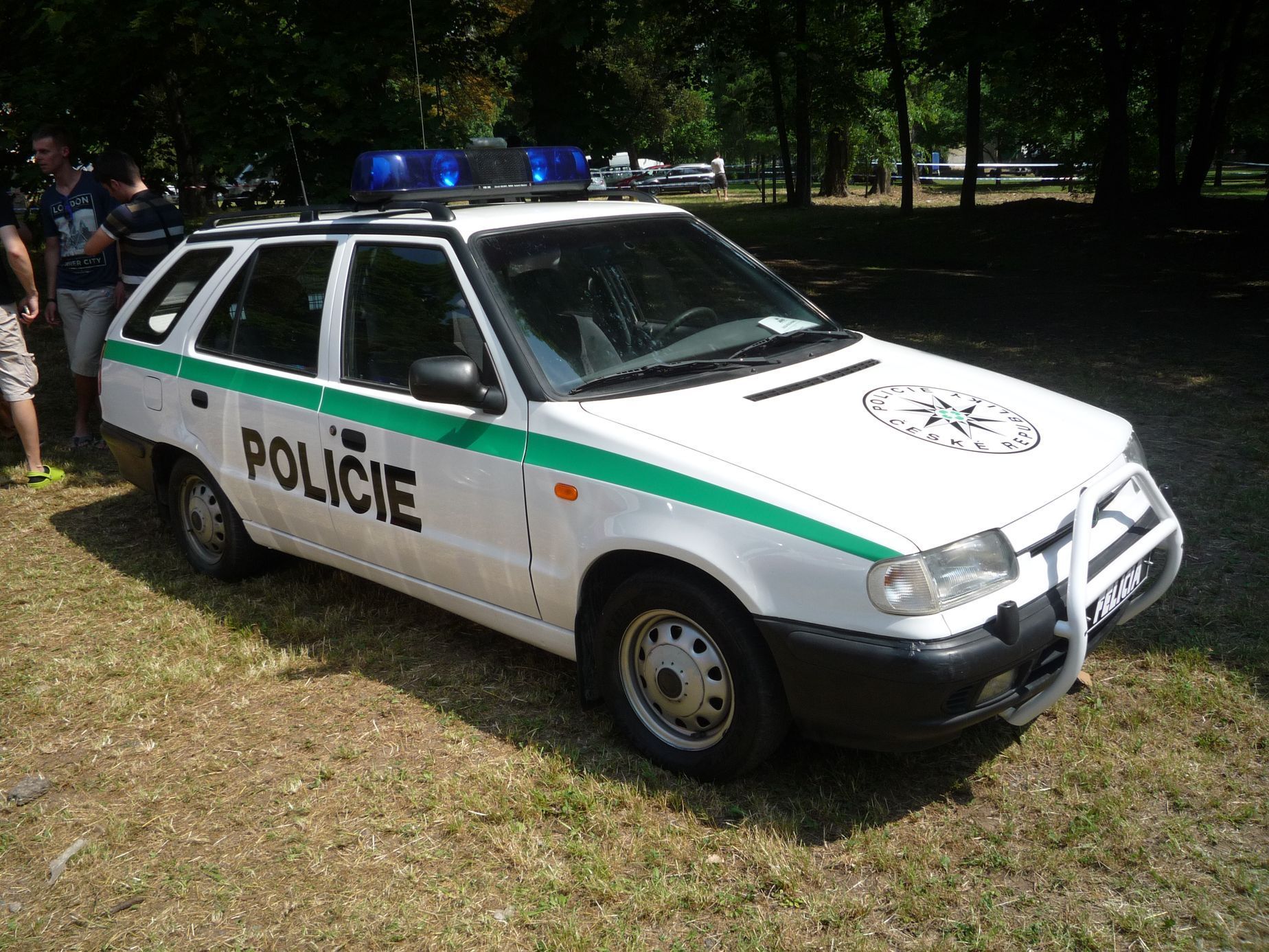 policejní vozy Škoda