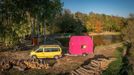 Magenta Tiny House