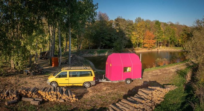 Magenta Tiny House