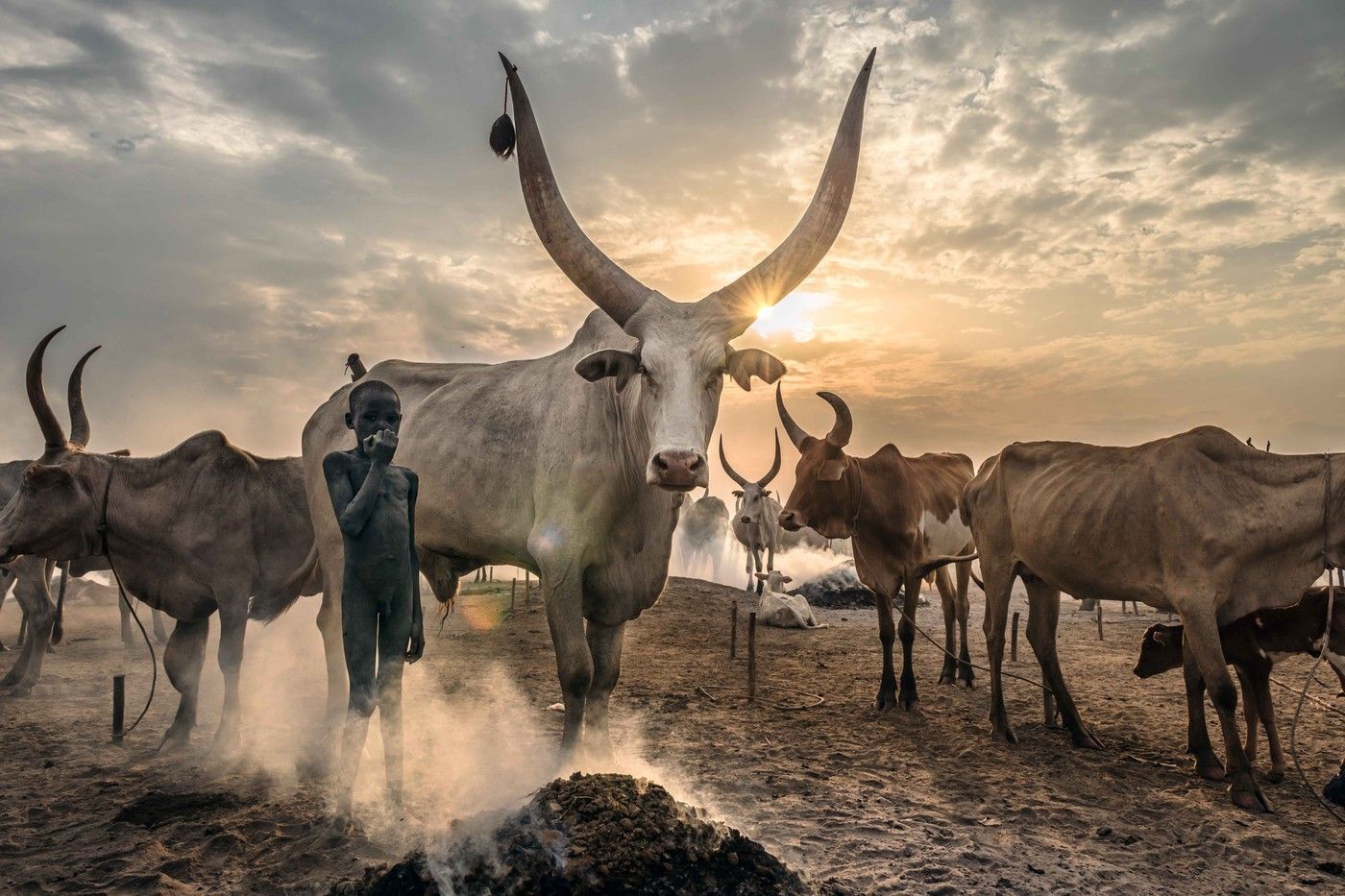 mundari kmen afrika