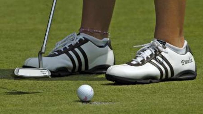 Americká golfistka Paula Creamerová na ženském Masters ve francouzském Evianu.