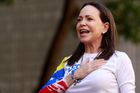Nobelovu cenu za mír dostala venezuelská opoziční politička Machadová