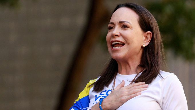 Letošní nositelkou Nobelovy ceny za mír byla v pátek vyhlášena venezuelská opoziční politička María Corina Machadová (na archivním snímku).