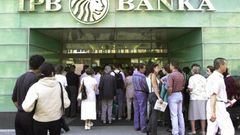 IPB krach banka nucná správa fronta