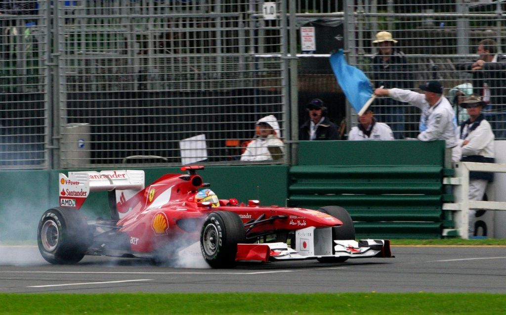 VC Austrálie - trénink - Alonso