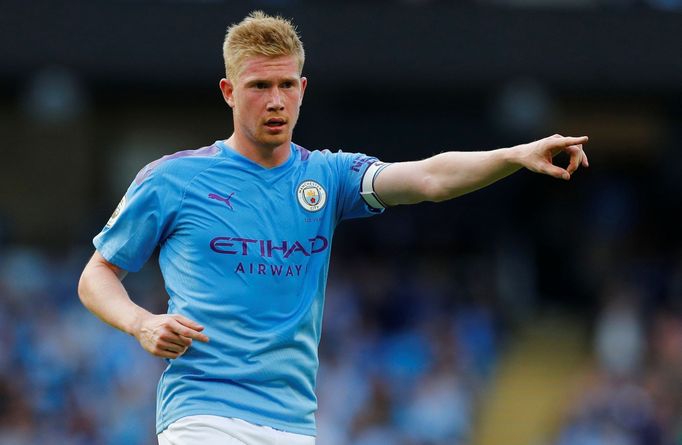 Soccer Football - Premier League - Manchester City v Tottenham Hotspur - Etihad Stadium, Manchester, Britain - August 17, 2019  Manchester City's Kevin De Bruyne gestures