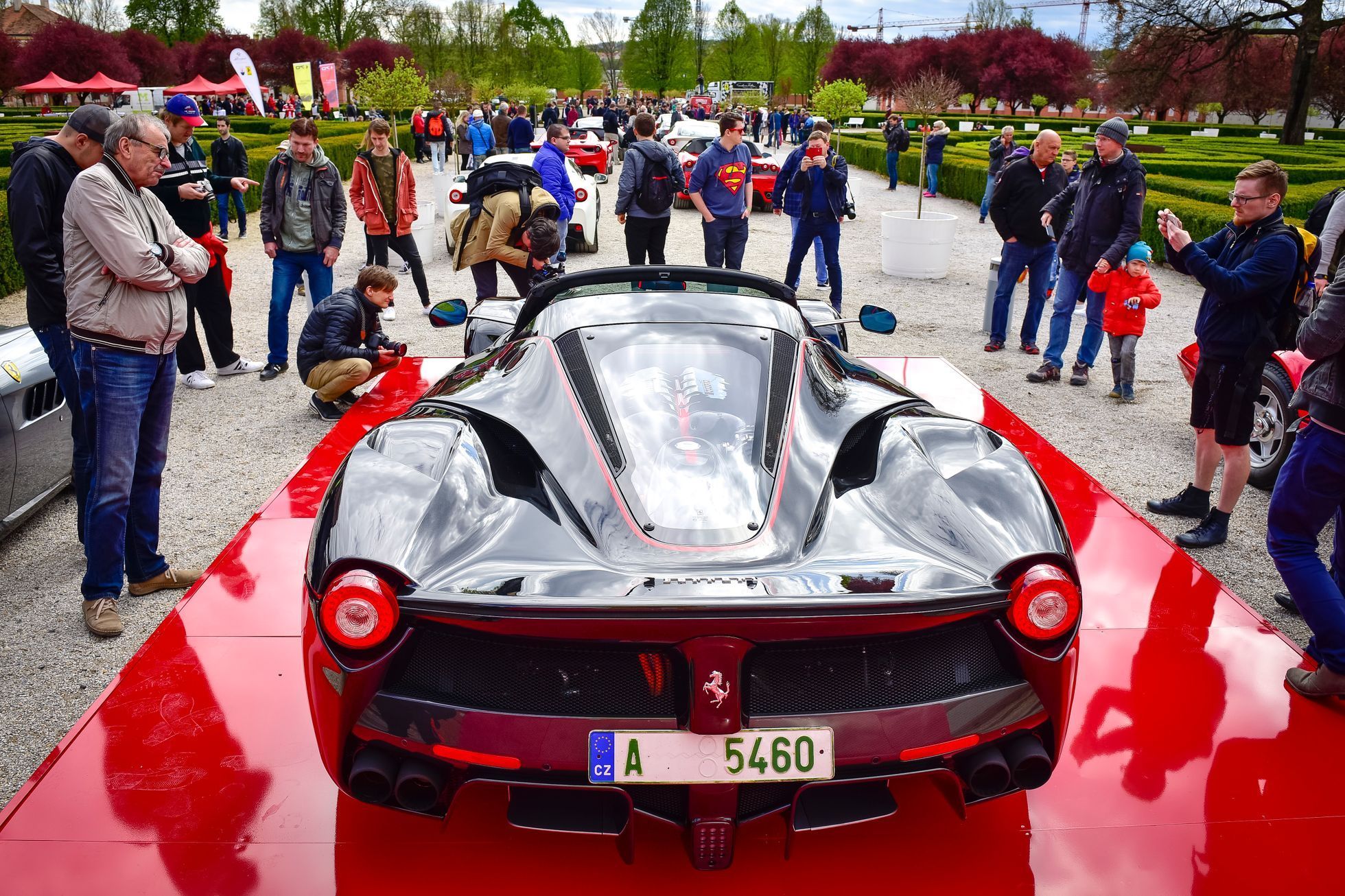 Ferarri Troja-Scudera 13. dubna 2017