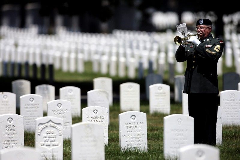 Pohřeb vojáka US Army