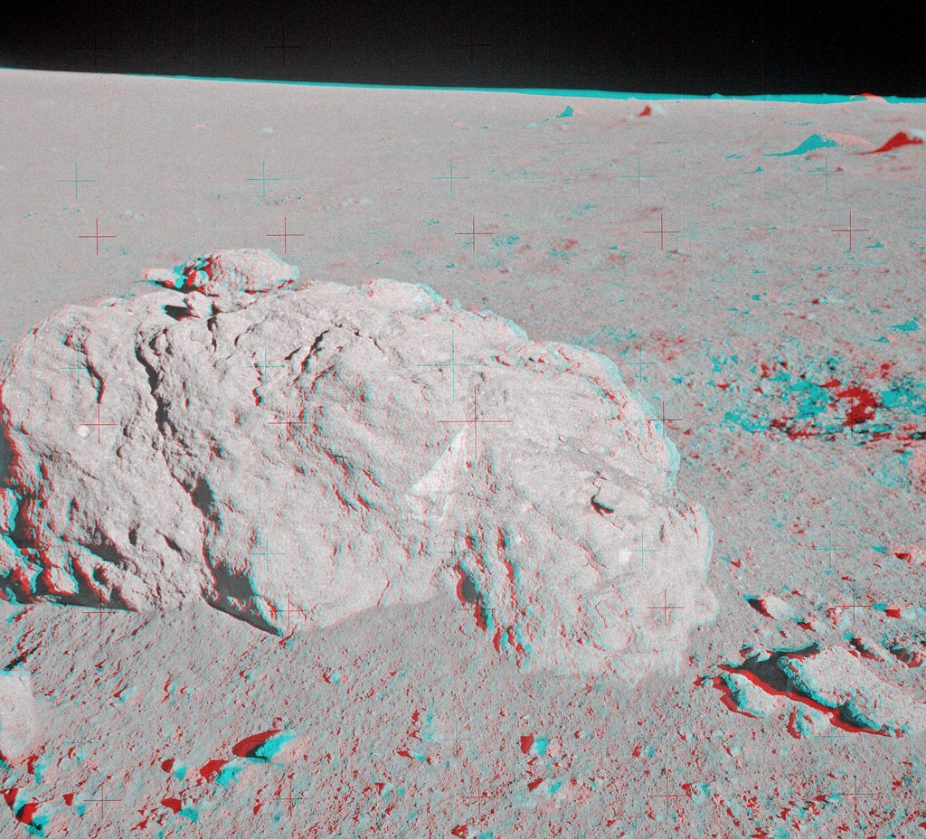 3D - Apollo 14 na Měsíci