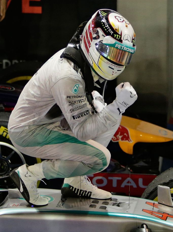 Lewis Hamilton.