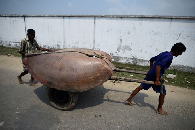 Rohingové v Bangladéši. Červen 2018.