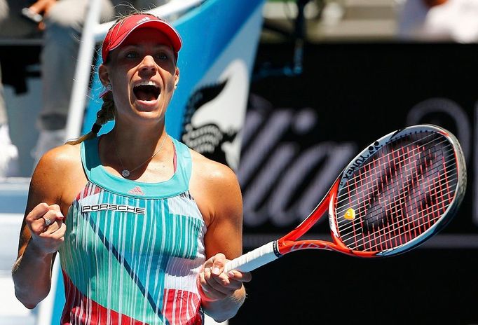 Osmý den Australian Open 2016 (Angelique Kerberová)