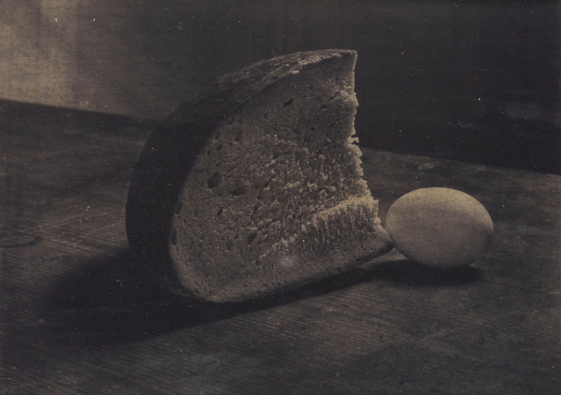 Josef Sudek: Chléb a vejce, 1951