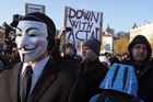 Kopie není krádež, protestovali Češi proti smlouvě ACTA