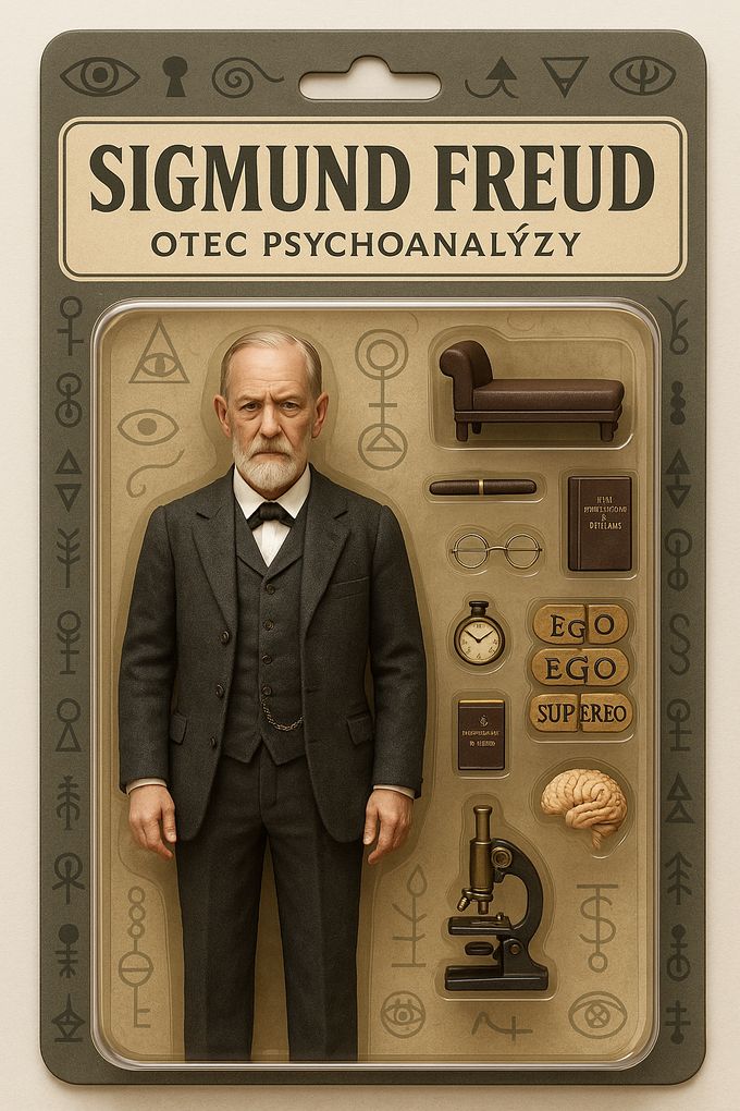 Sigmund Freud. Obrázek vygenerovaný pomocí umělé inteligence