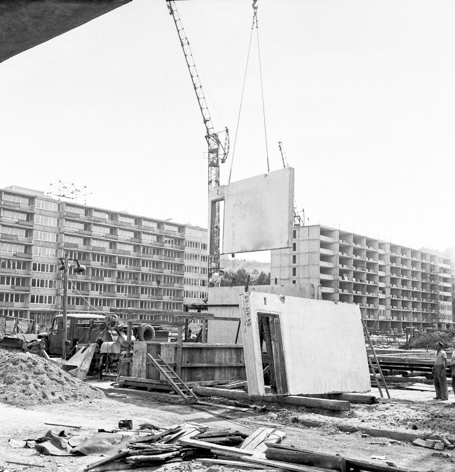 Fotogalerie / Velká Praha / Výstavba sídlišť / Černý most