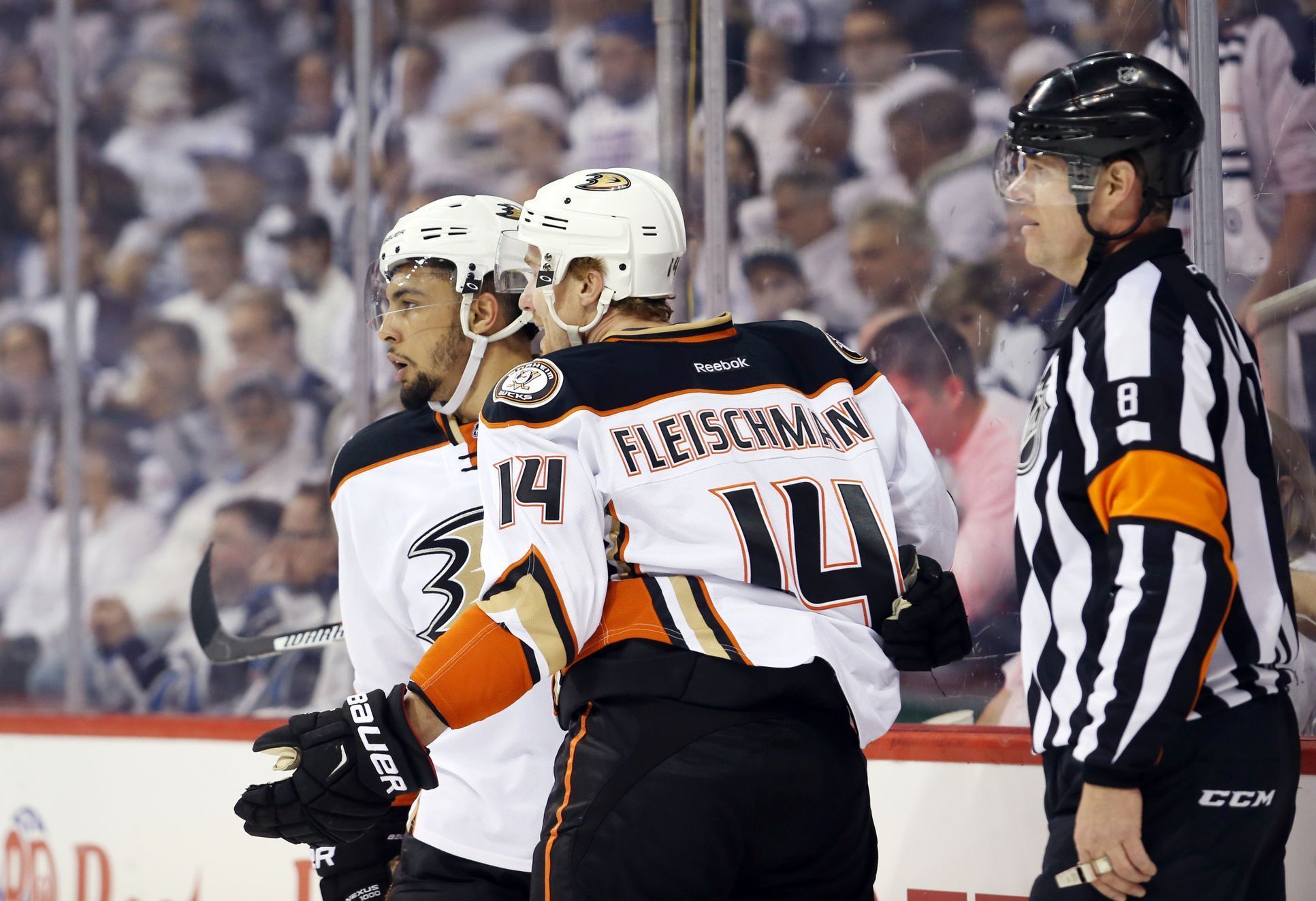 NHL: Stanley Cup Playoffs-Anaheim Ducks at Winnipeg Jets