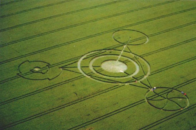 Barbury Castle, červenec 1991
