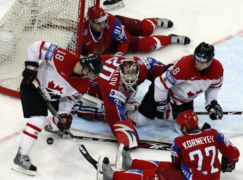 MS v hokeji: Rusko - Kanada