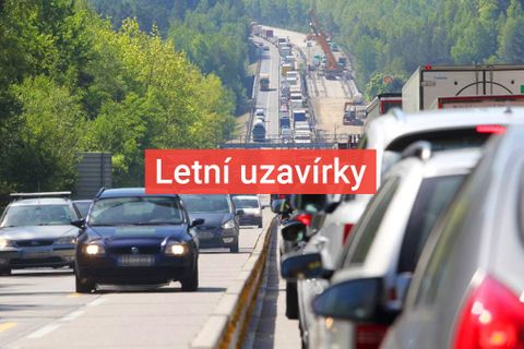 Mapa: Česko v létě paralyzují dálniční uzavírky. Podívejte se, kde všude čekat kolony