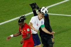 Video: Nejlepší gólová oslava MS? Batshuayi nastřelil tyčku a pak si nafackoval balonem