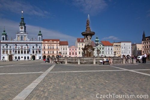 České Budějovice náměstí