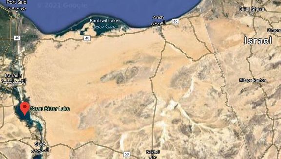 Suez a Velké Hořké jezero