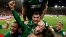 Takhle umní oslavit gól v Premier League fotbalisté klubu Brighton & Hove Albion.