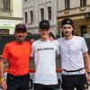 Beskydská sedmička 2023: zleva Václav Bauer, Tomáš Maceček, Tomáš Kubičík